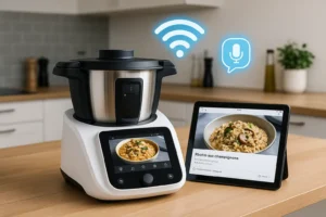 robot de cuisine connecté pour maison intelligente meilleur robot de cuisine connecté 2025 robot culinaire connecté avec application mobile comparatif robots de cuisine connectés haut de gamme robot de cuisine multifonction connecté avis robot de cuisine programmable pour repas rapides meilleur appareil de cuisine connecté pour famille acheter robot de cuisine connecté sur Amazon robot de cuisine connecté compatible Alexa