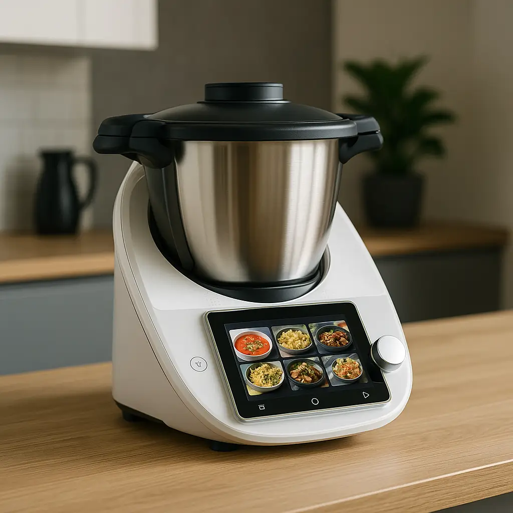 robot de cuisine tout-en-un avec cuisson sous vide robot de cuisine multifonction connecté pour famille nombreuse robot de cuisine connecté avec recettes guidées comparatif robots de cuisine haut de gamme 2025 meilleur robot de cuisine pour grande famille robot de cuisine compact avec balance intégrée avis Thermomix TM6 en 2025 robot de cuisine pour préparer des repas rapides robot de cuisine tout-en-un pour maison connectée