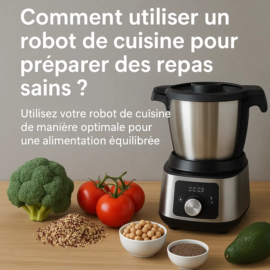 comment cuisiner sainement avec un robot multifonction recettes healthy faciles avec robot de cuisine utiliser un robot cuiseur pour repas équilibrés meilleur robot cuisine pour alimentation saine 2025 préparer des plats sains avec Thermomix TM6 batch cooking équilibré avec robot de cuisine idées de repas légers avec Magimix Cook Expert robot de cuisine pour perte de poids et nutrition faire ses yaourts maison avec robot cuiseur